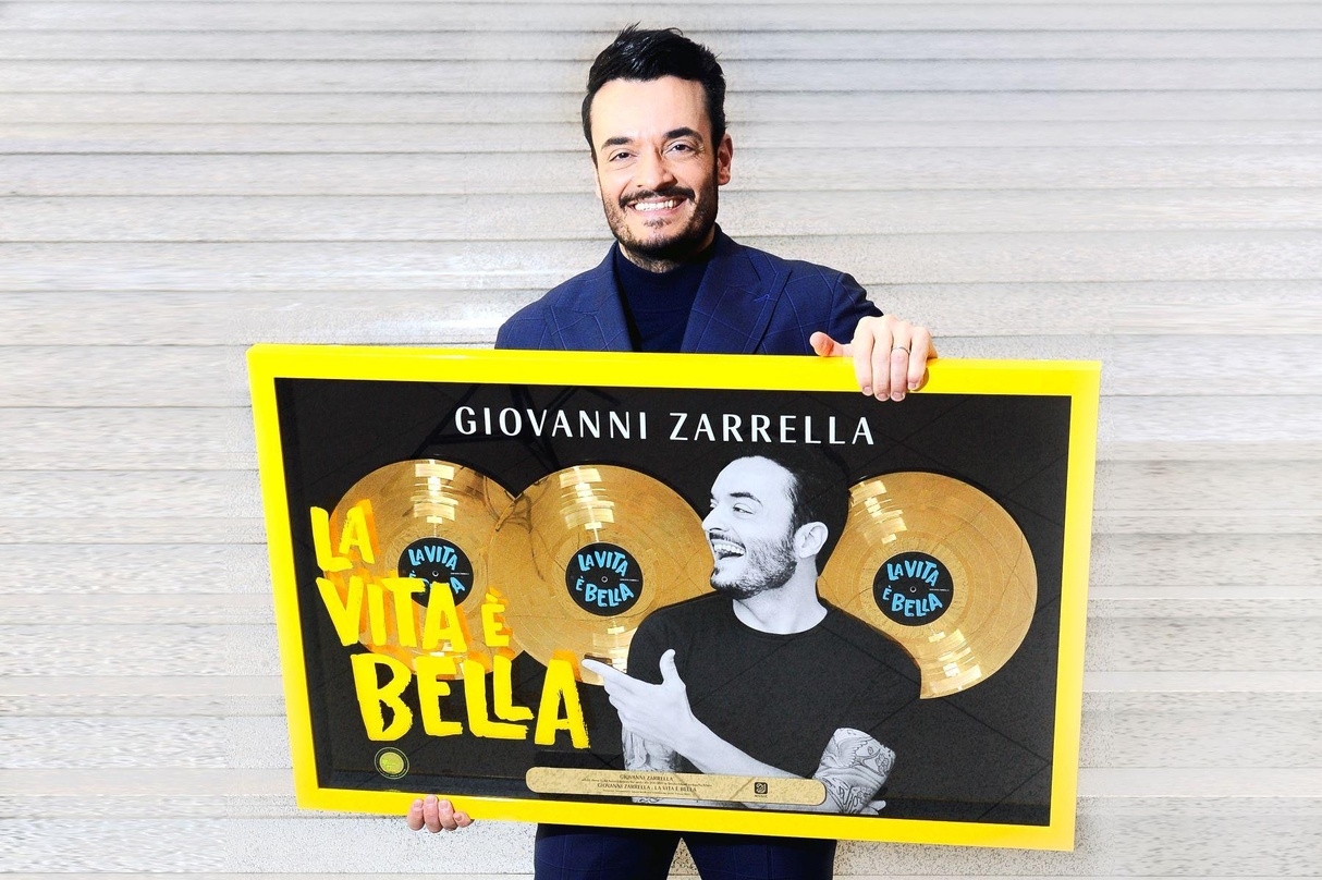 Hat mit "La Vita è bella" dreifachen Gold-Status erreicht: Giovanni Zarrella