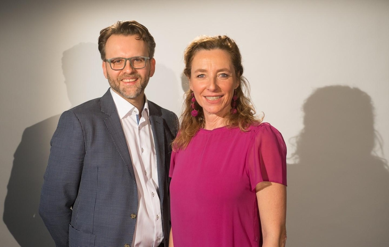 Zu zweit für München: Christoph Gröner und Diana Iljine