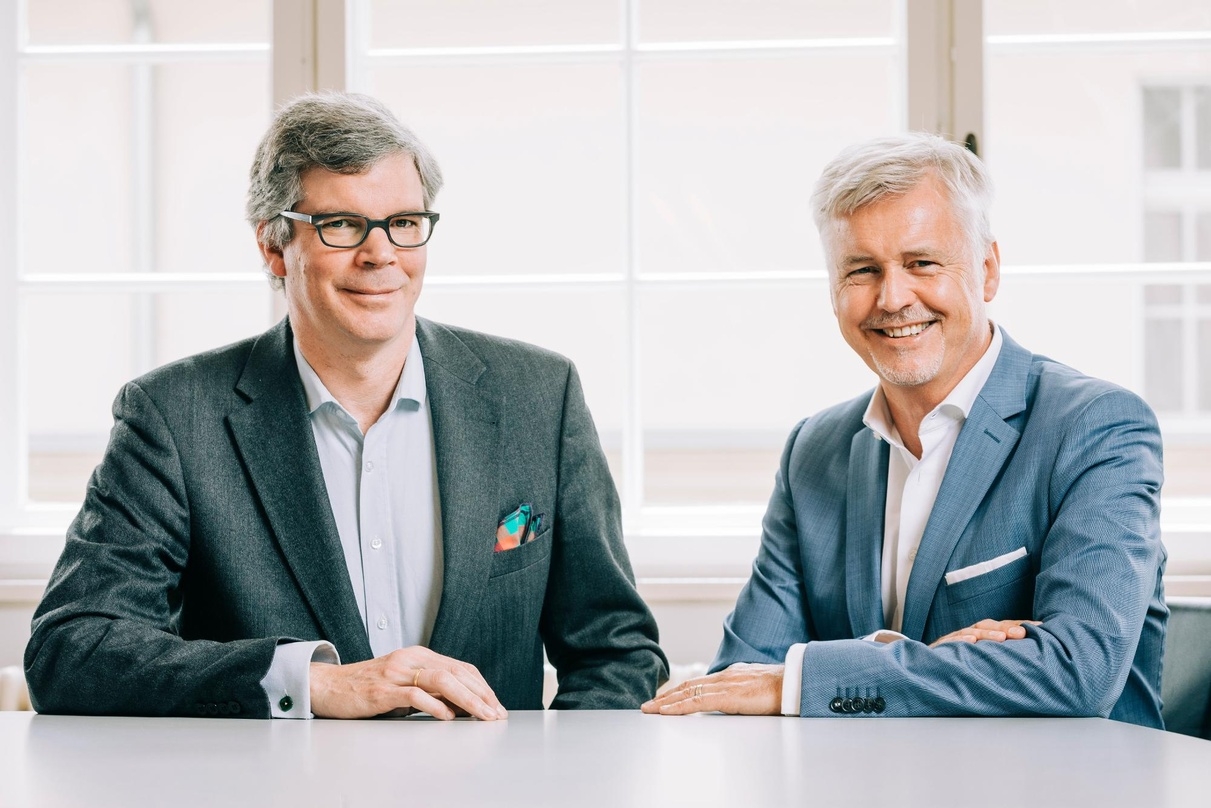 Legen erste Zahlen fürs Jahr 2021 vor: die GVL-Geschäftsführer Tilo Gerlach (links) und Guido Evers