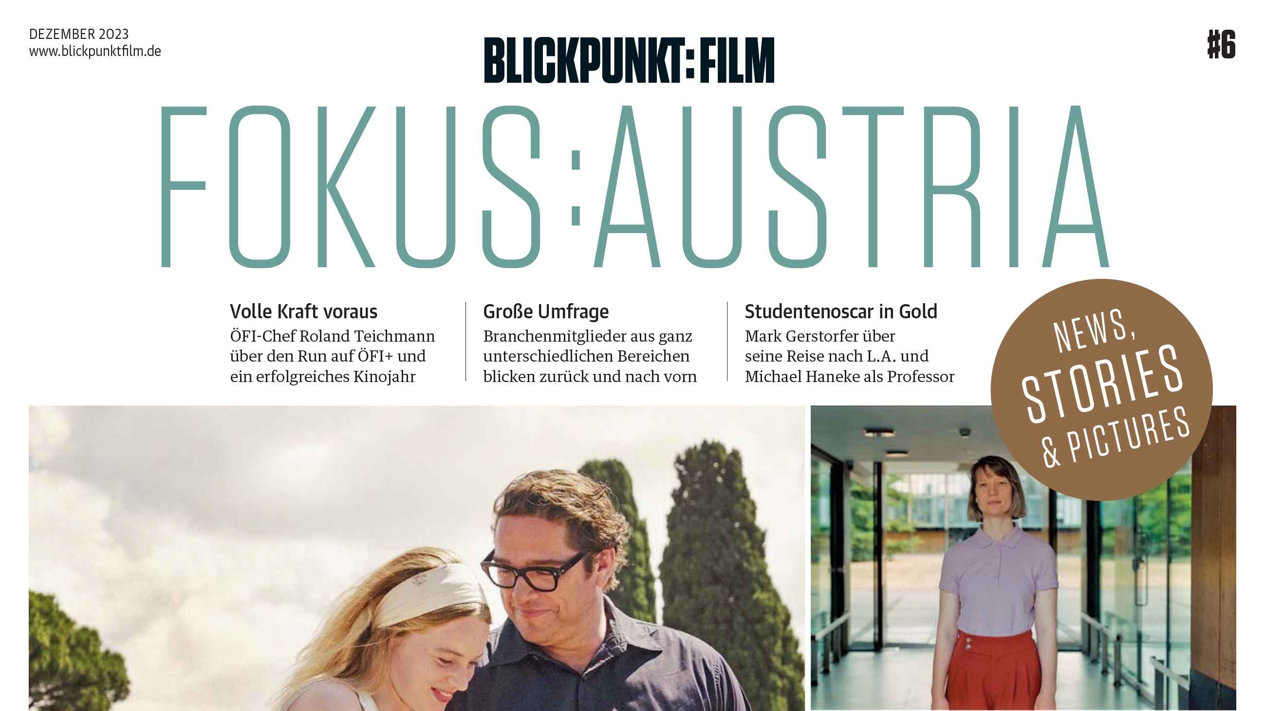 Blickpunkt:Film-Sonderheft „Fokus Austria“ jetzt digital lesen