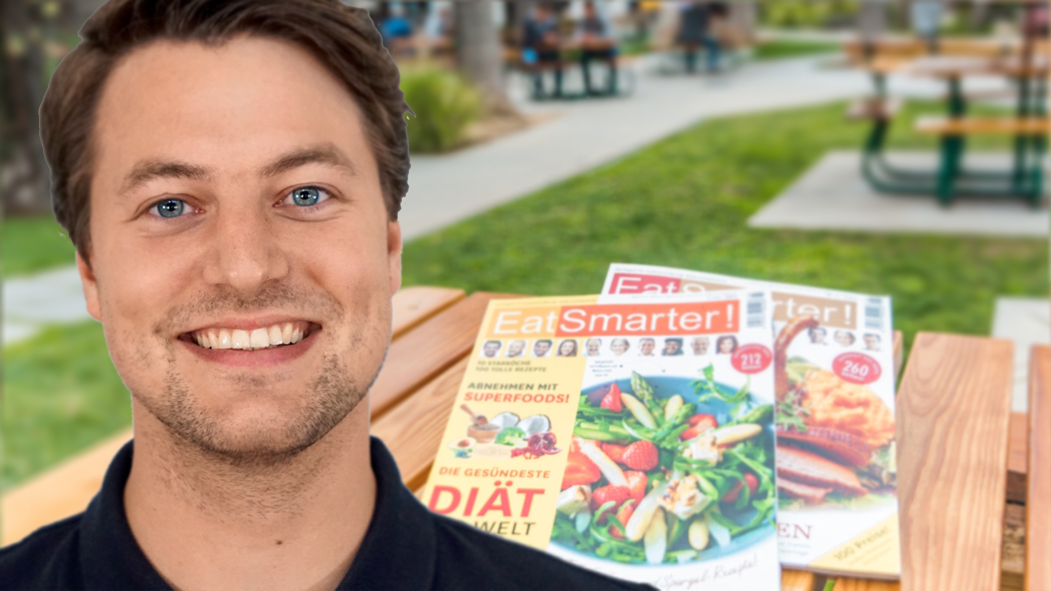 Niklas Reinhardt ist einer von zwei Geschäftsführern bei „Eat Smarter“ 