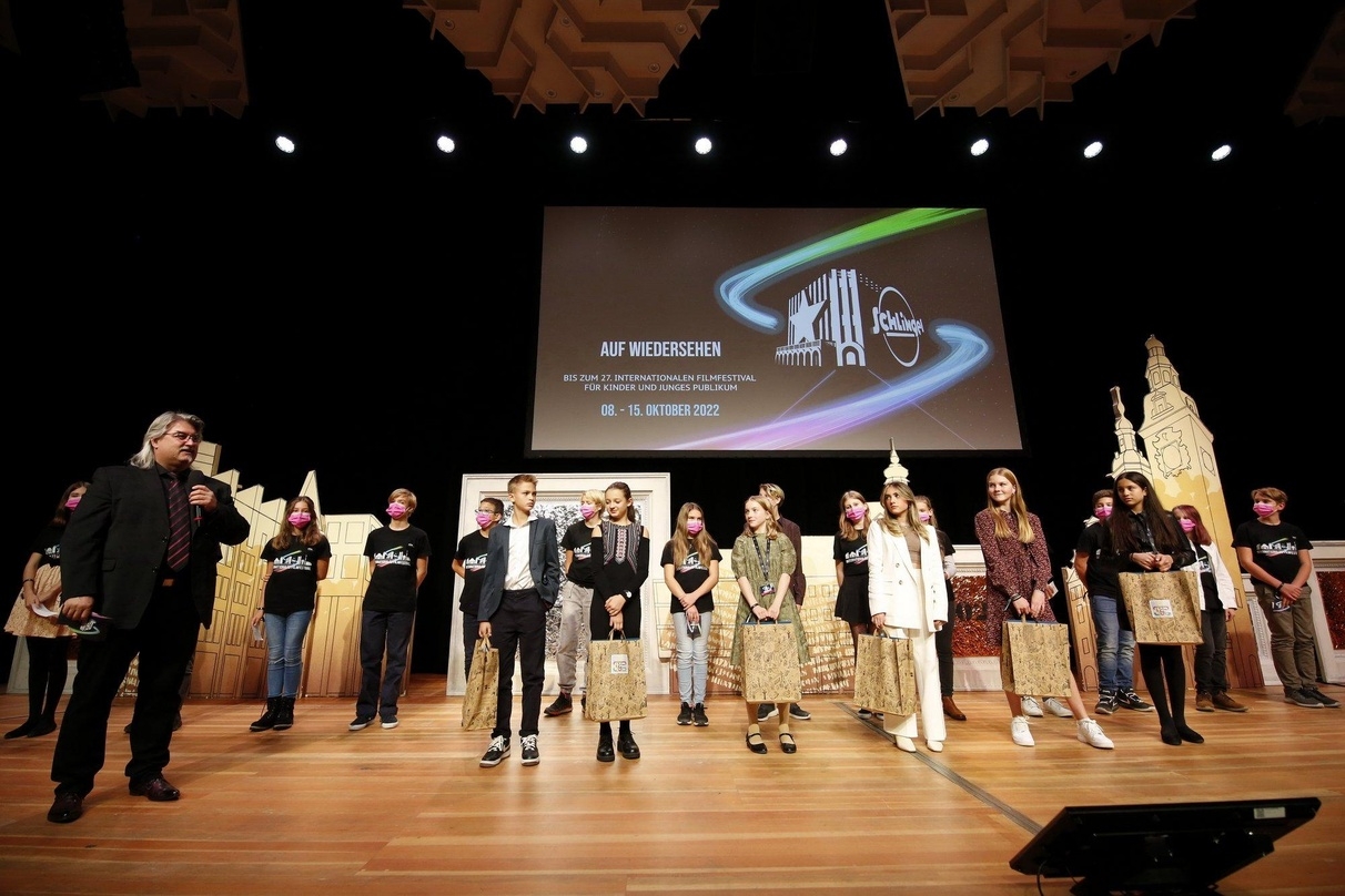 Die Preisträger*innen beim 26. Internationalen Filmfestival für Kinder und junges Publikum - Schlingel 