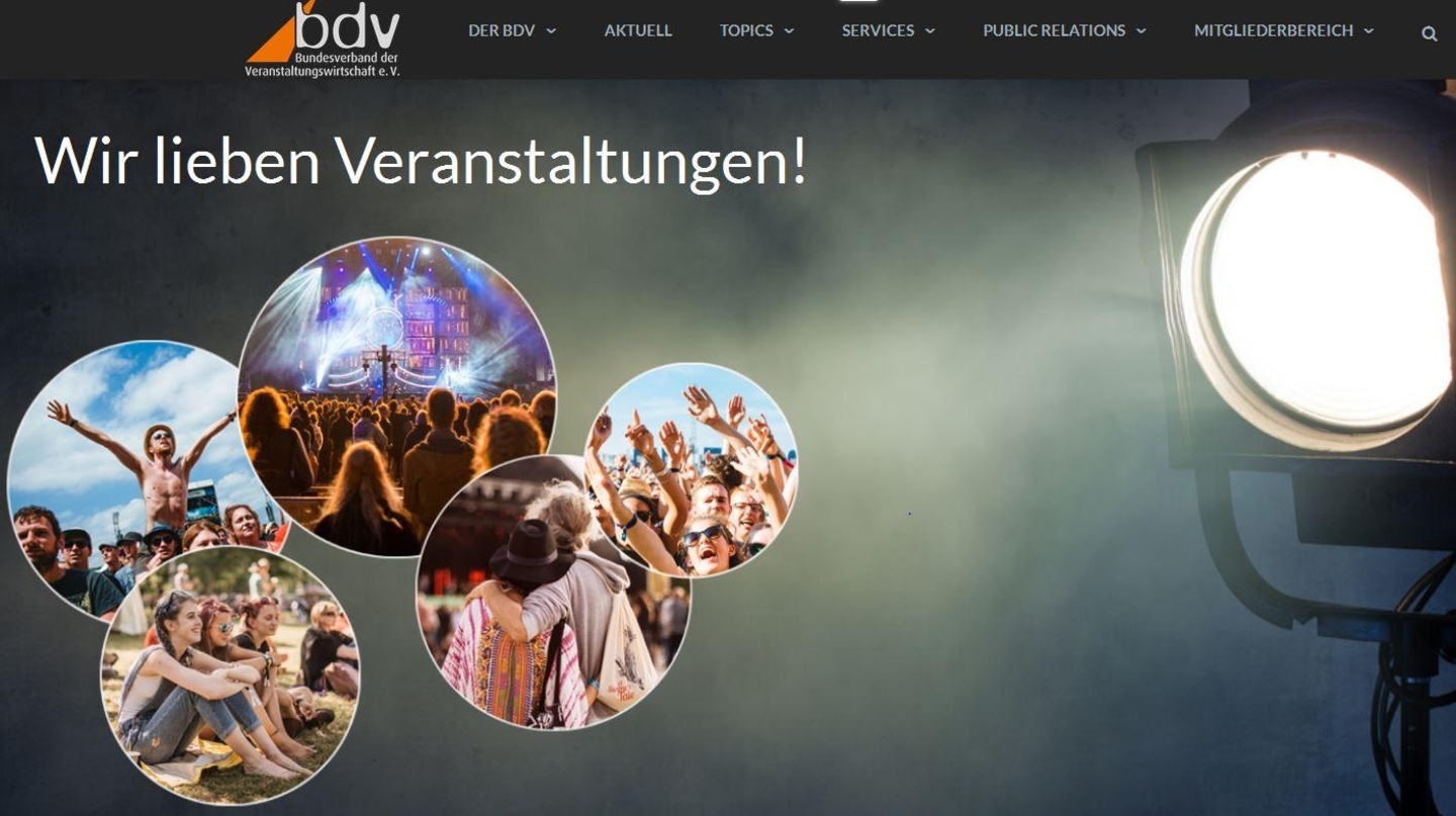 So sieht sie aus: die neue Website des bdv
