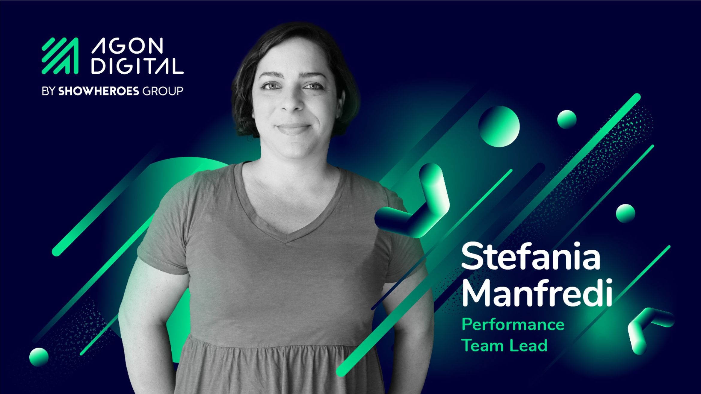Stefania Manfredi gehört zur Führung von Agon Digital – 