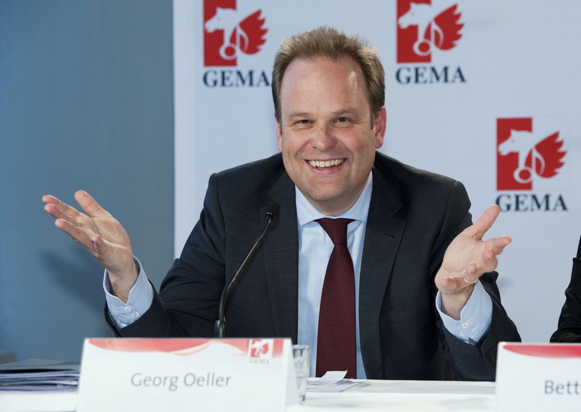 Stellte das neue Tarifmodell auf der GEMA-Pressekonferenz vor: Vorstandsmitglied Georg Oeller