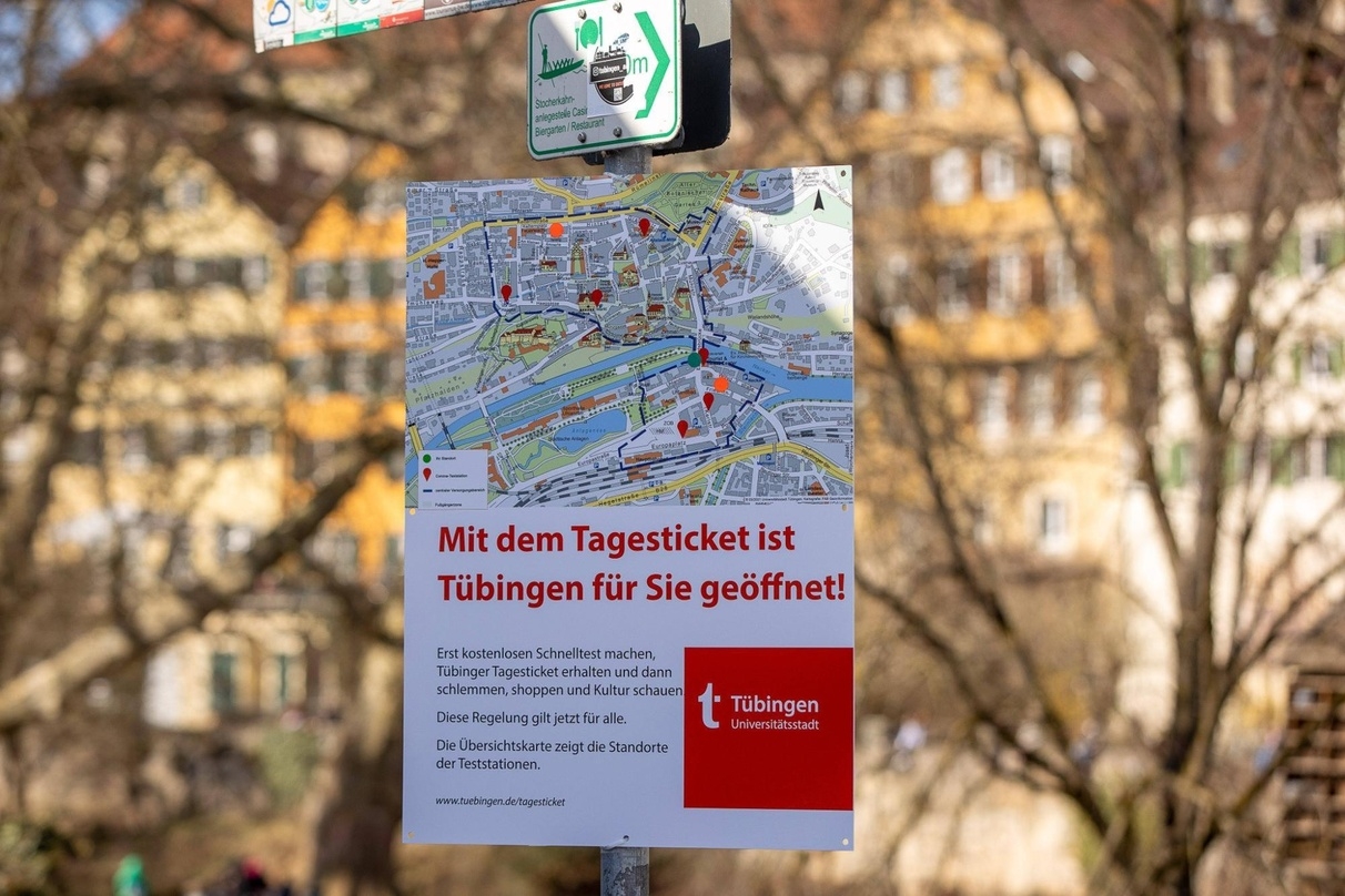 Tübingen bleibt geöffnet - vorerst