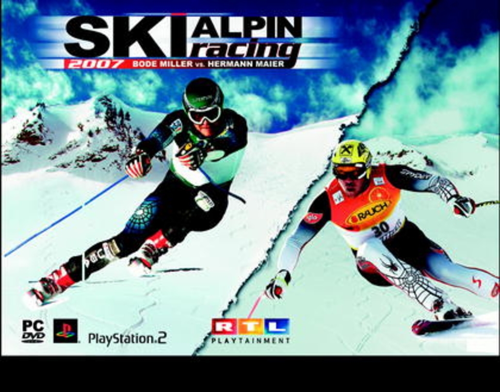 Mit dem Untertitel "Bode Miller vs. Hermann Maier" kommt das fusionierte "Ski Alpin Racing 2007" auf den Markt