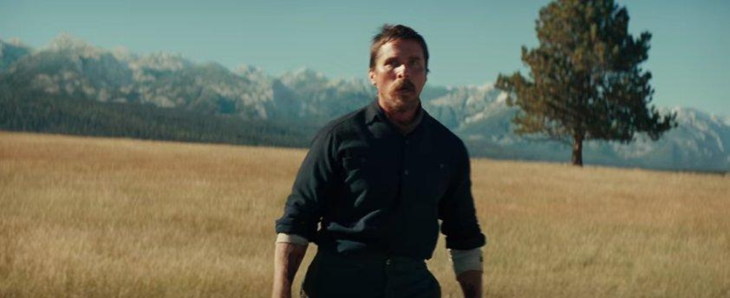 Christian Bale in "Hostiles"