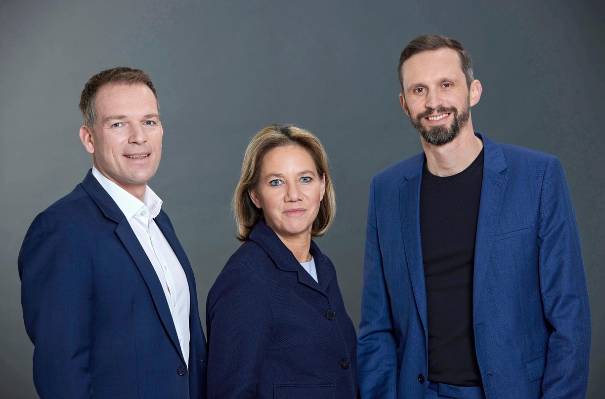 V.l.: Oliver Kohr, Christine Strobl und Florian Hager