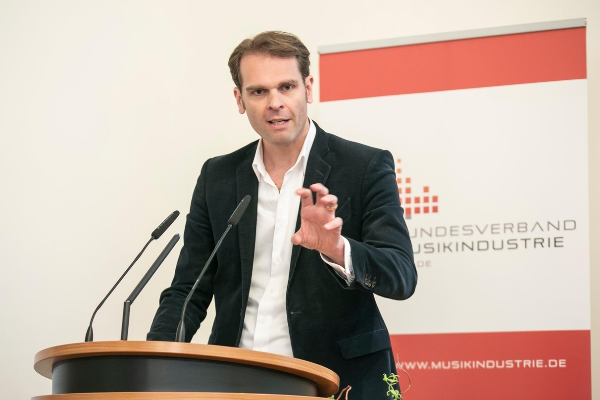 Rief zu einer Versachlichung der Diskusion auf: Florian Drücke, Vorstandsvorsitzender BVMI, bei der Kulturkonferenz 2019