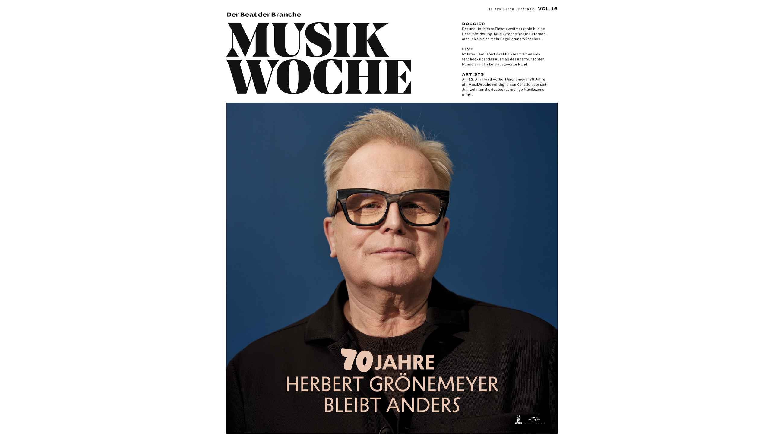 MusikWoche Vol. 16/2026