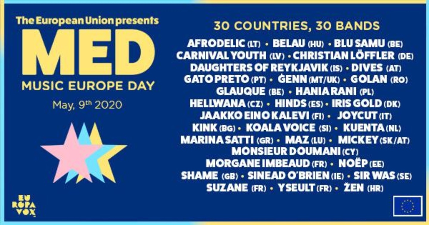 Setzte ein Zeichen der europäischen Solidarität: der Music Europe Day