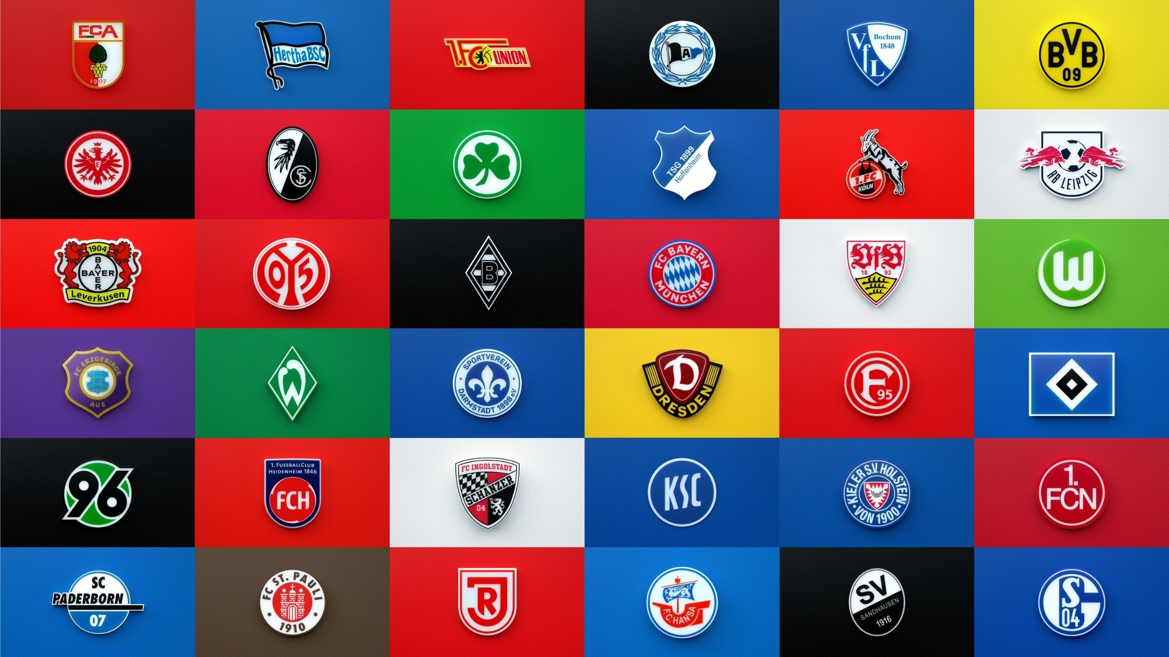Abkehr vom Flat Design: So präsentiert die DFL  künftig die 36 Bundesligavereine –  
