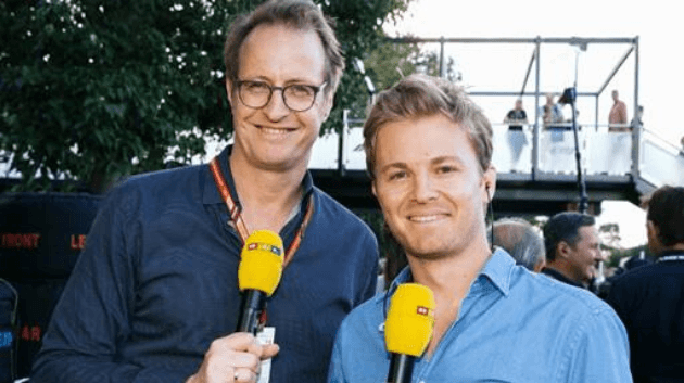 Moderator Florian König (l.) und RTL-Experte Nico Rosberg (Archivbild) 
