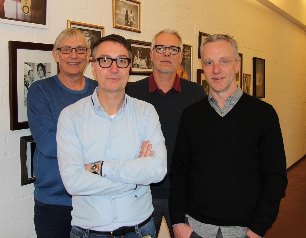 Stellen Zebralution wieder auf unabhängige Beine (von links): Kurt Thielen, Sascha Lazimbat, Christof Ellinghaus und Konrad von Löhneysen