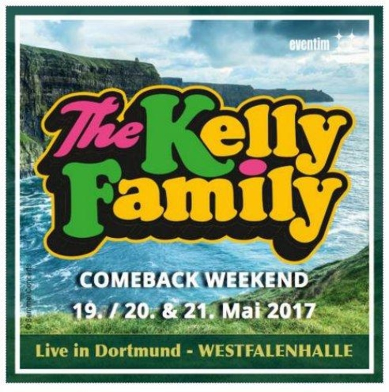 Gehen im Mai über die Bühne: drei Comeback-Konzerte der Kelly Family