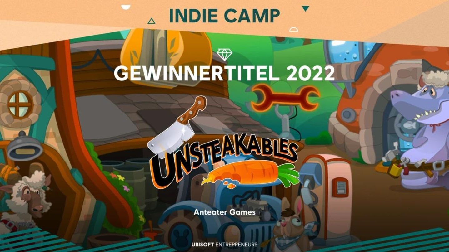 Gewinner des Indie Camp 2022: Anteater Games mit "Unsteakables"