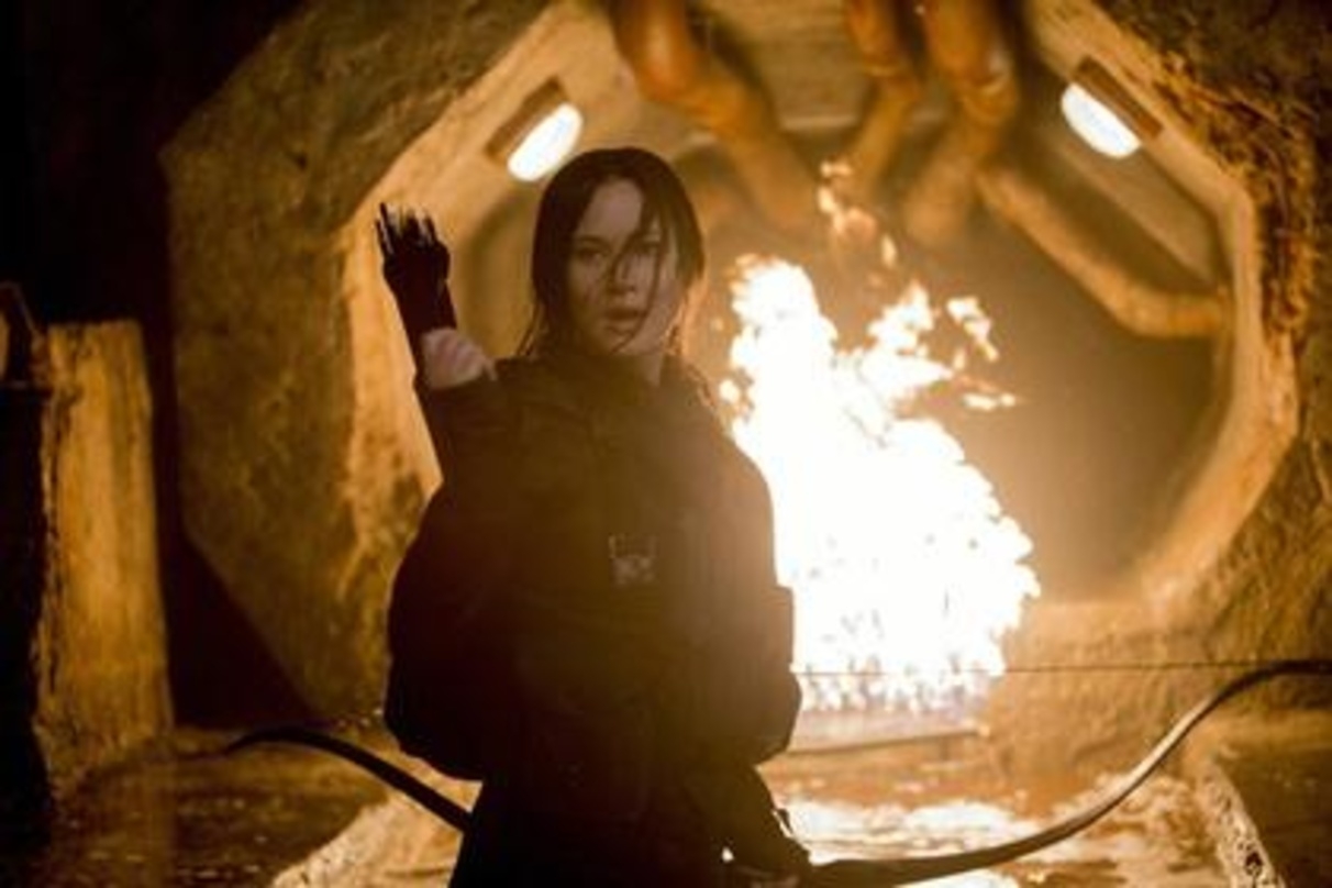 Jennifer Lawrence alias Katniss Everdeen entert diese Woche zum letzten Mal das Heimkino