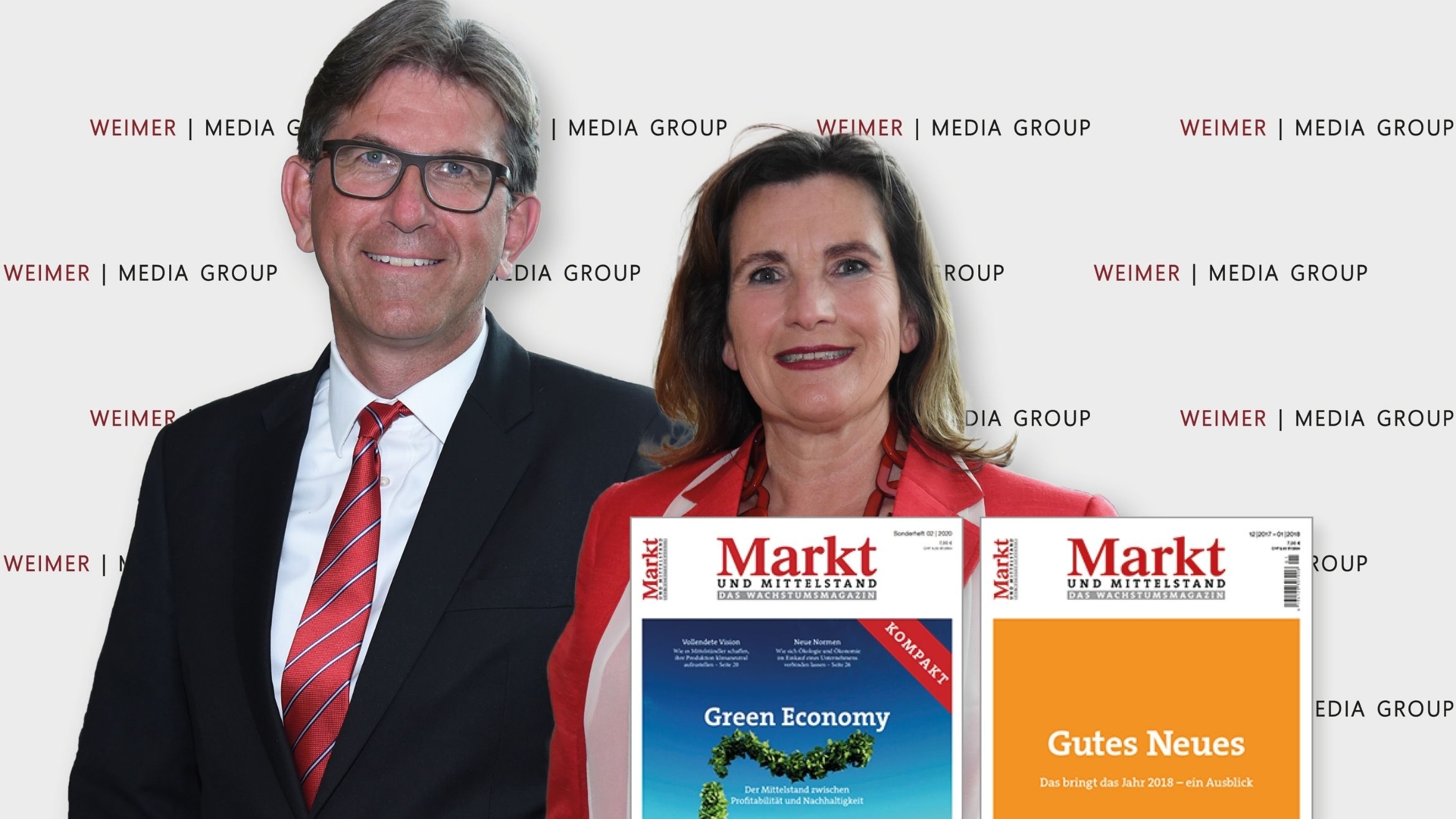 Wolfram Weimer und Christiane Goetz-Weimer übernehmen "Markt und Mittelstand" von der FAZ-Gruppe –