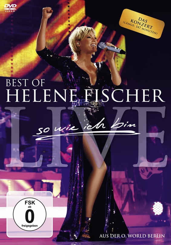 Stark im Kommen: das Beste von Helene Fischer- hier in der Live-Variante auf DVD
