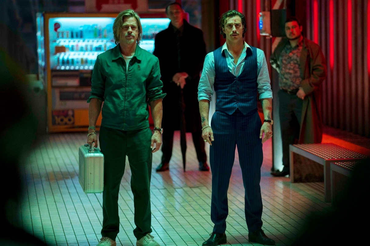 Partners in Crime: Brad Pitt und Aaron Taylor-Johnson in "Bullet Train"