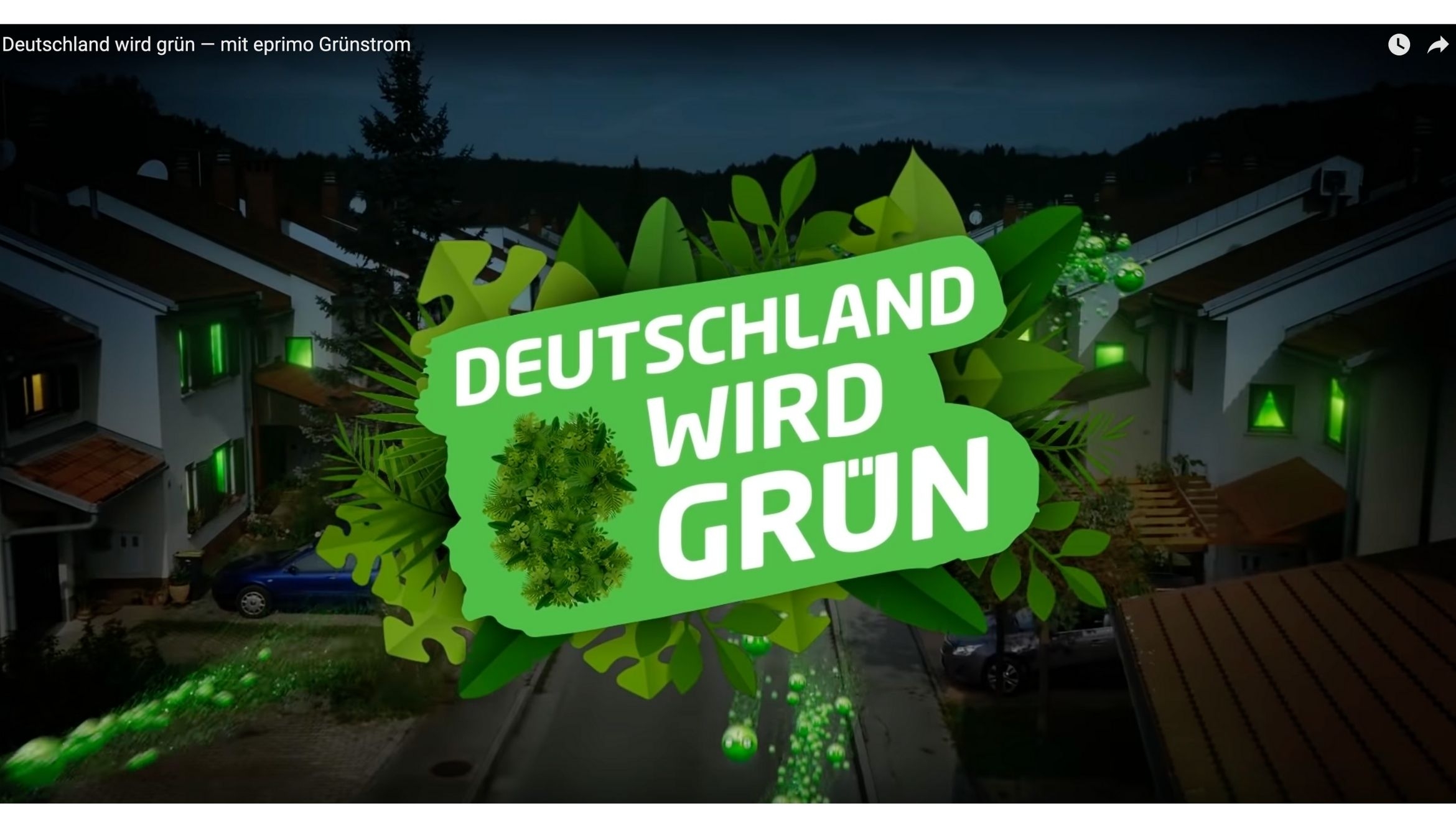 Aus dem neuen TV-Spot "Deutschland wird grün" – 