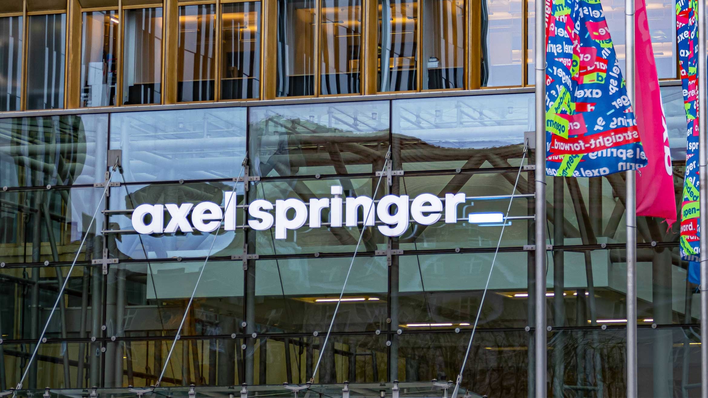 Das Verlagsgebäude von Axel Springer –