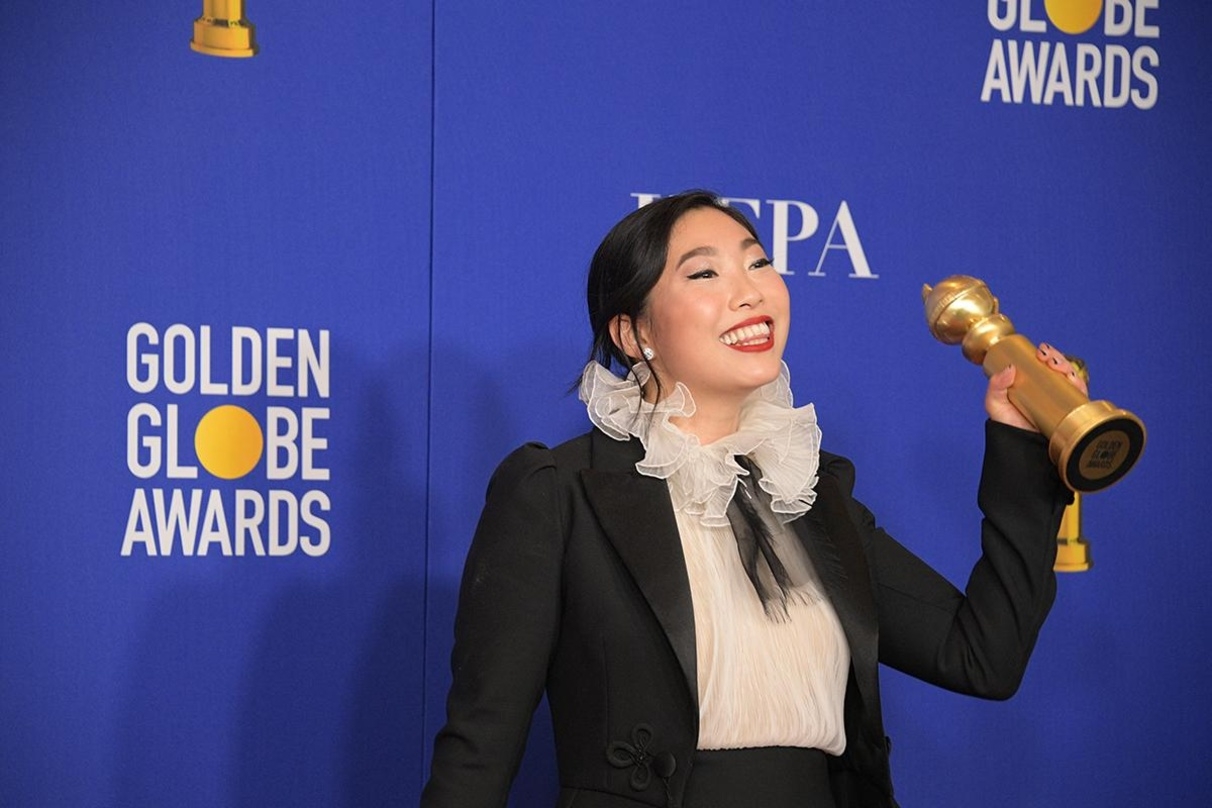 Awkwafina ist in der vergangenen Nacht mit einem Golden Globe ausgezeichnet worden