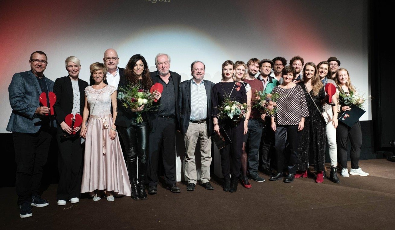 Jury und Preisträger des 15. Festival des deutschen Films in Ludwigshafen am Rhein