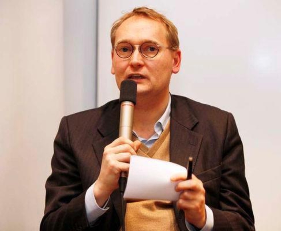 Matthias von Fintel, Verhandlungsführer von ver.di in den Tarifverhandlungen für die Film- und Fernsehschaffenden 