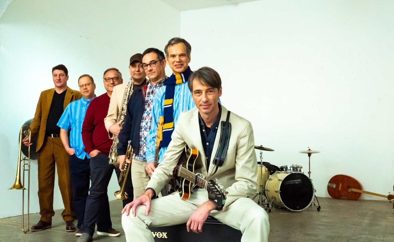 Kann die Veröffentlichung des neuen Albums nicht mehr erleben: Bernd Hartwich (2. von rechts) mit Der Englische Garten