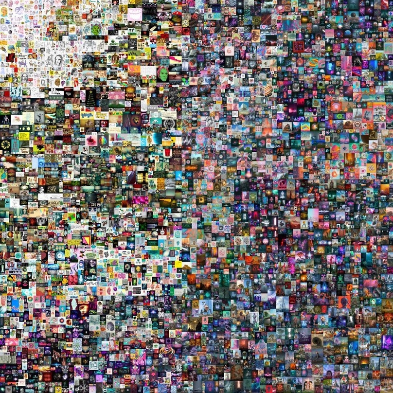 Brachte über 69 Millionen Dollar ein: das digitale Kunstwerk "Everydays: The First 500 Days" von Beeple