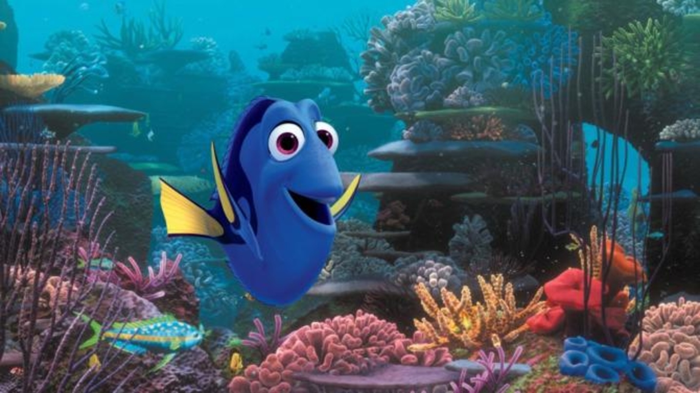 Dorie schwimmt wieder für Pixar