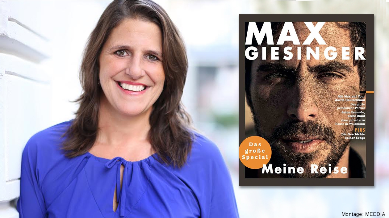 G+J-Publisher Iliane Weiß, Heftcover von "Max Giesinger – Meine Reise": Neustart im Segment der Fanmagazine