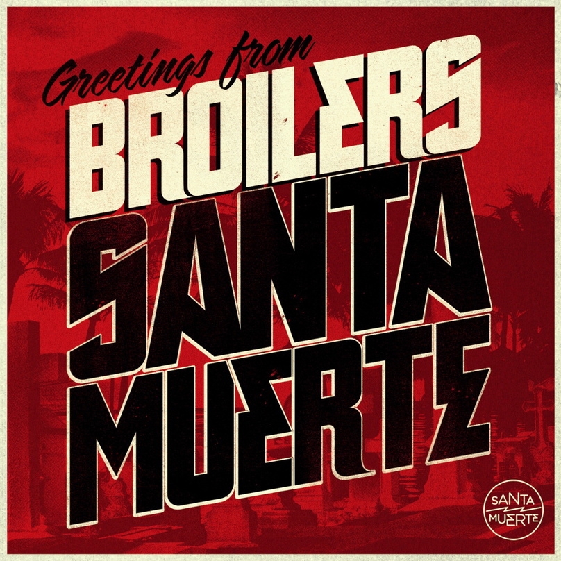 Debütiert auf Rang drei: das neue Album der Broilers, "Santa Muerte"