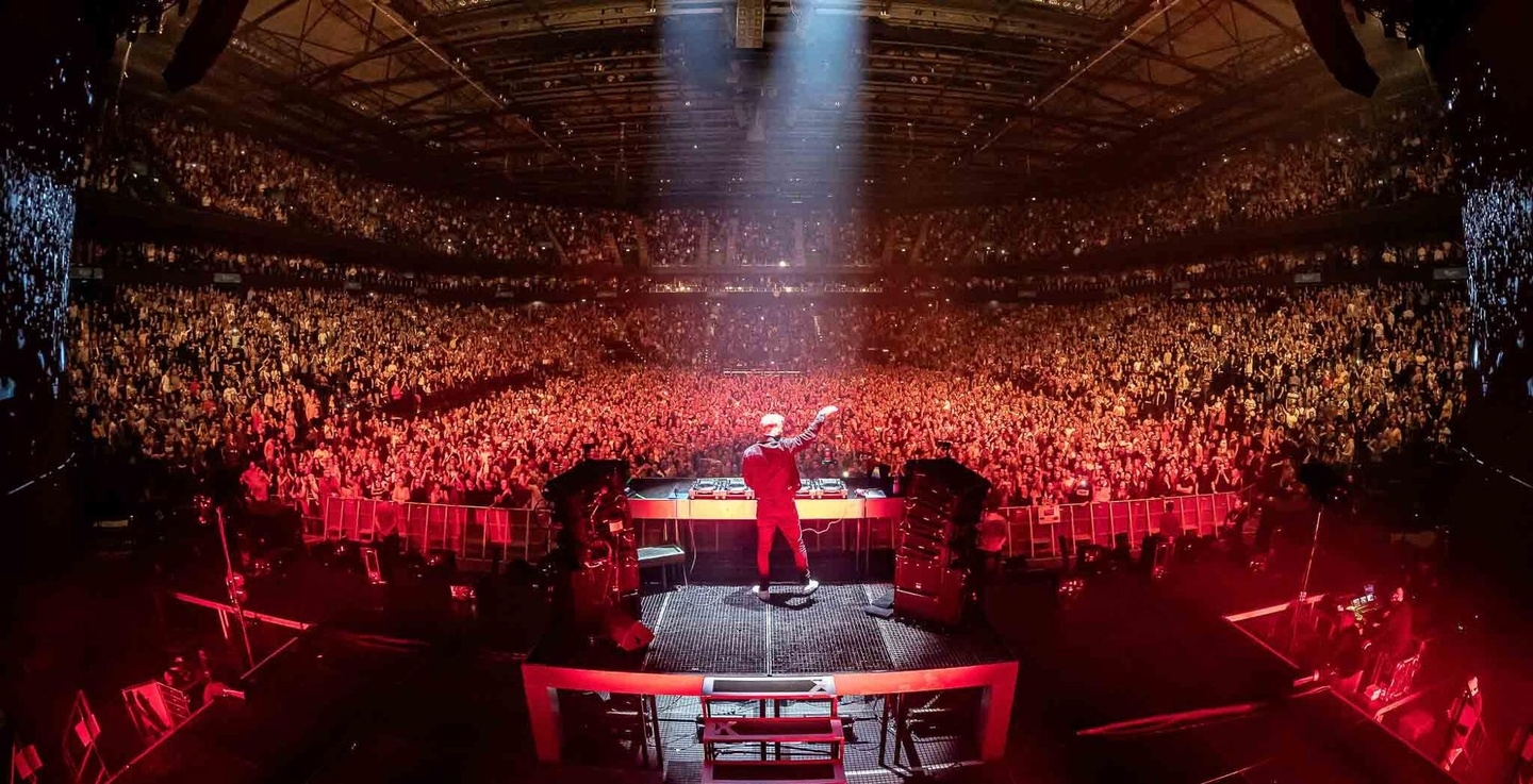 Spielte vor 25.000 Besuchern in Hamburg und München: David Guetta