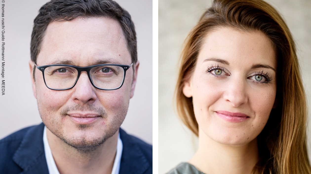 Führungs-Duo beim "stern": Florian Gless und Anna-Beeke Gretemeier