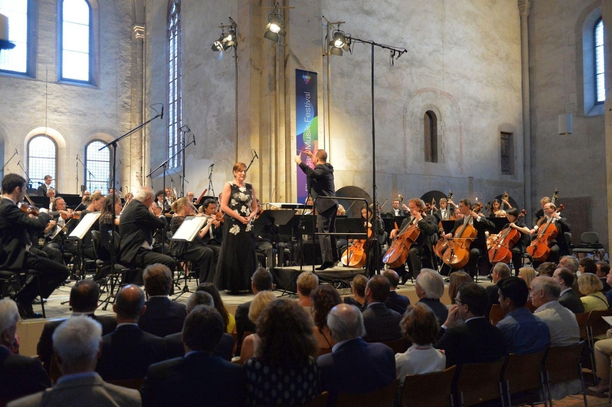 Bestritten das Abschlusskonzert: das Rotterdam Philharmonic Orchestra mit Dirigent Yannick Nézet-Séguin und Sopranistin Sarah Connolly