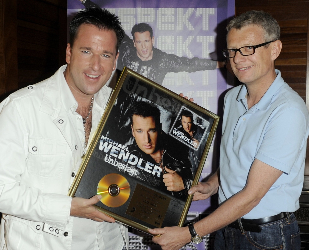 Gold-Partner: Michael Wendler (l.) und Jörg Hellwig