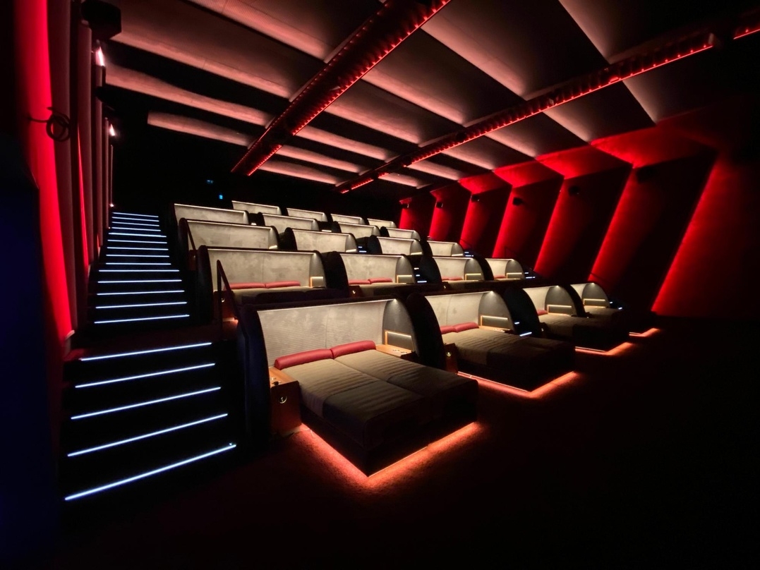 Kurz vor Weihnachten wurde das "Bed Cinema" in Leonberg eröffnet