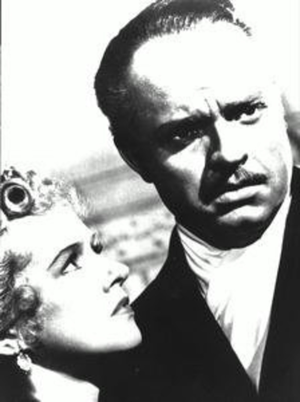 Dorothy Comingore und Orson Welles in "Citizen Kane"