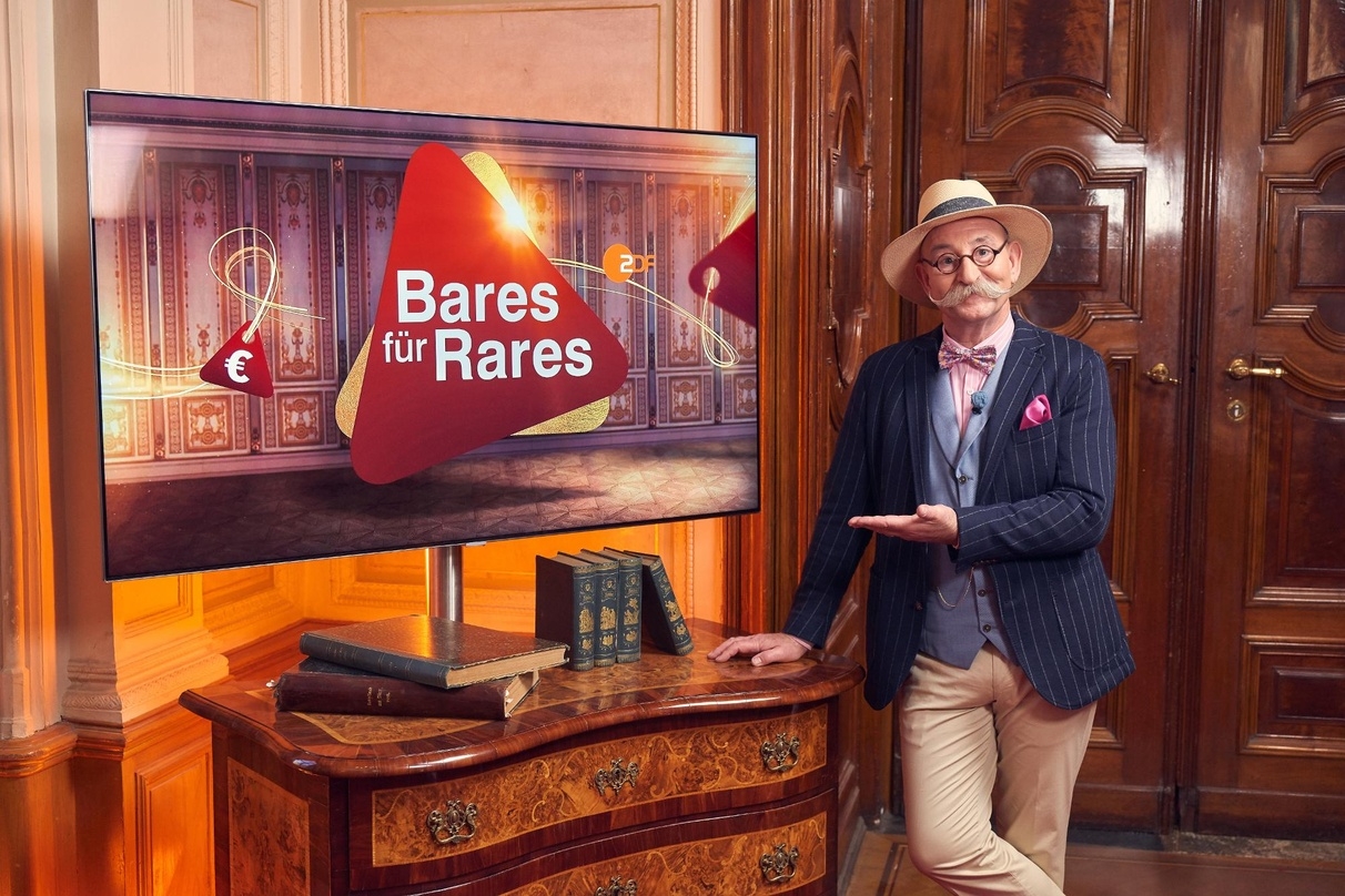Horst Lichter ist Gastgeber der erfolgreichen ZDF-Trödelshow "Bares für Rares"