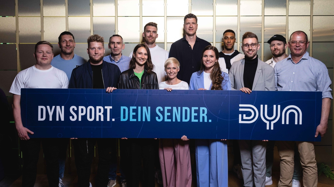 Sportsender Dyn stellt sein OnAirTeam vor Medien MEEDIA