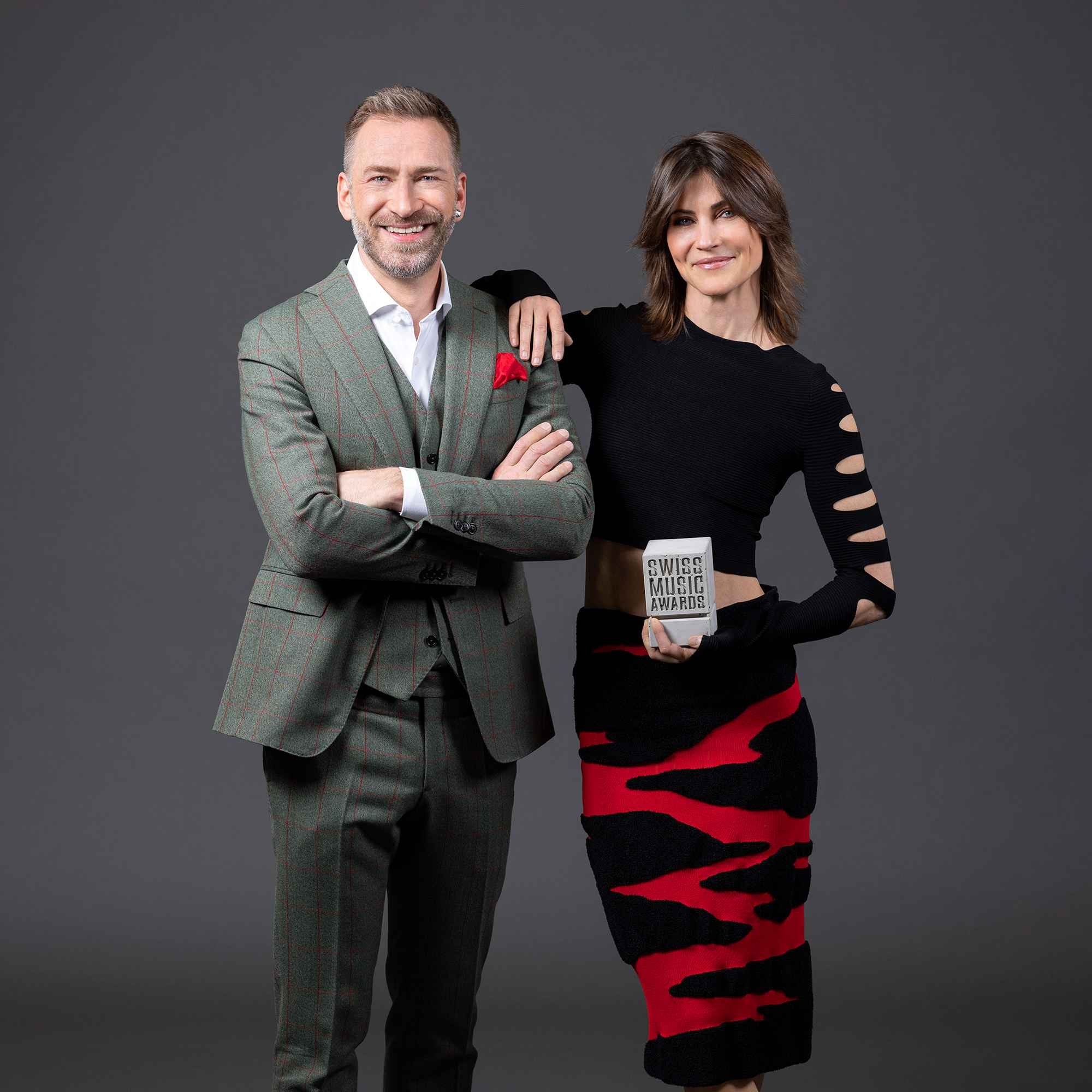 Marco Fritsche und Annina Frey bilden Moderationsduo bei den Swiss ...