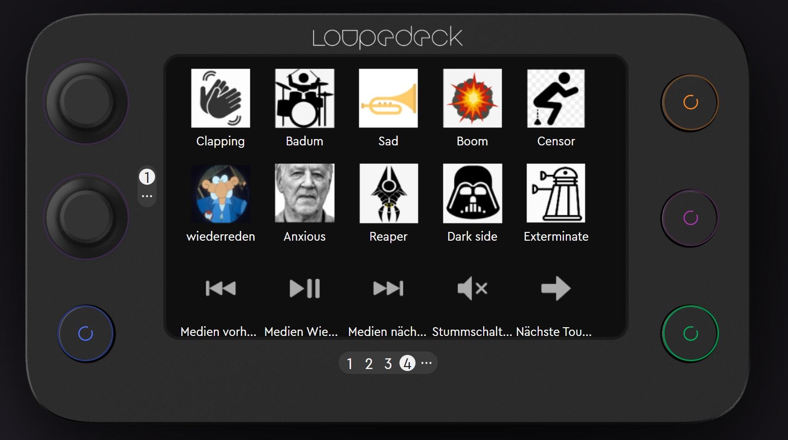 Haben wir vielleicht ein oder zwei langweilige Sitzungen damit verbracht, die perfekten Icons für die Soundboards auszuwählen? Vielleicht, aber das müsst ihr selbst entscheiden - die Auswahl ist dem Redaktionsalltag angepasst.