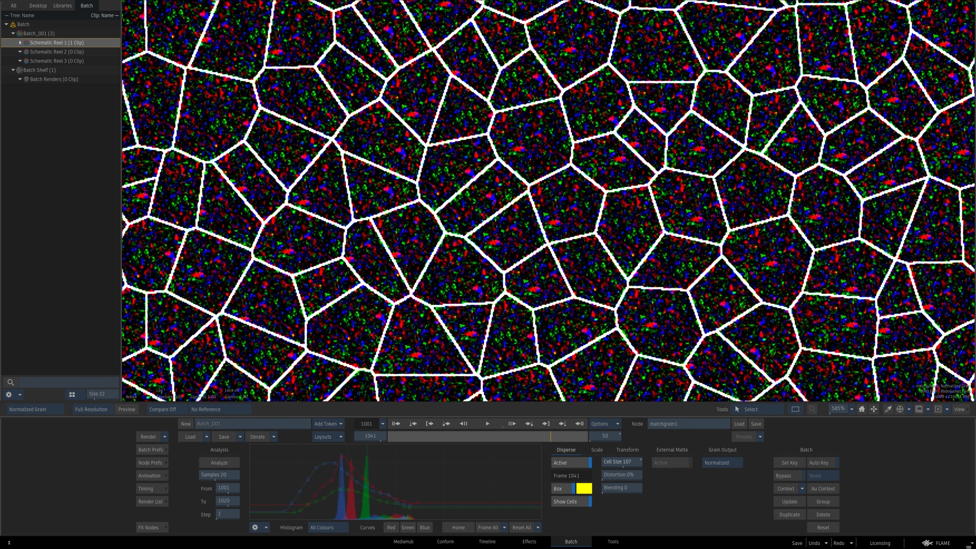 Wer in Nuke schon mit „Das Grain“ gearbeitet hat, findet sich bei „Match Grain“ sicherlich schnell zurecht.