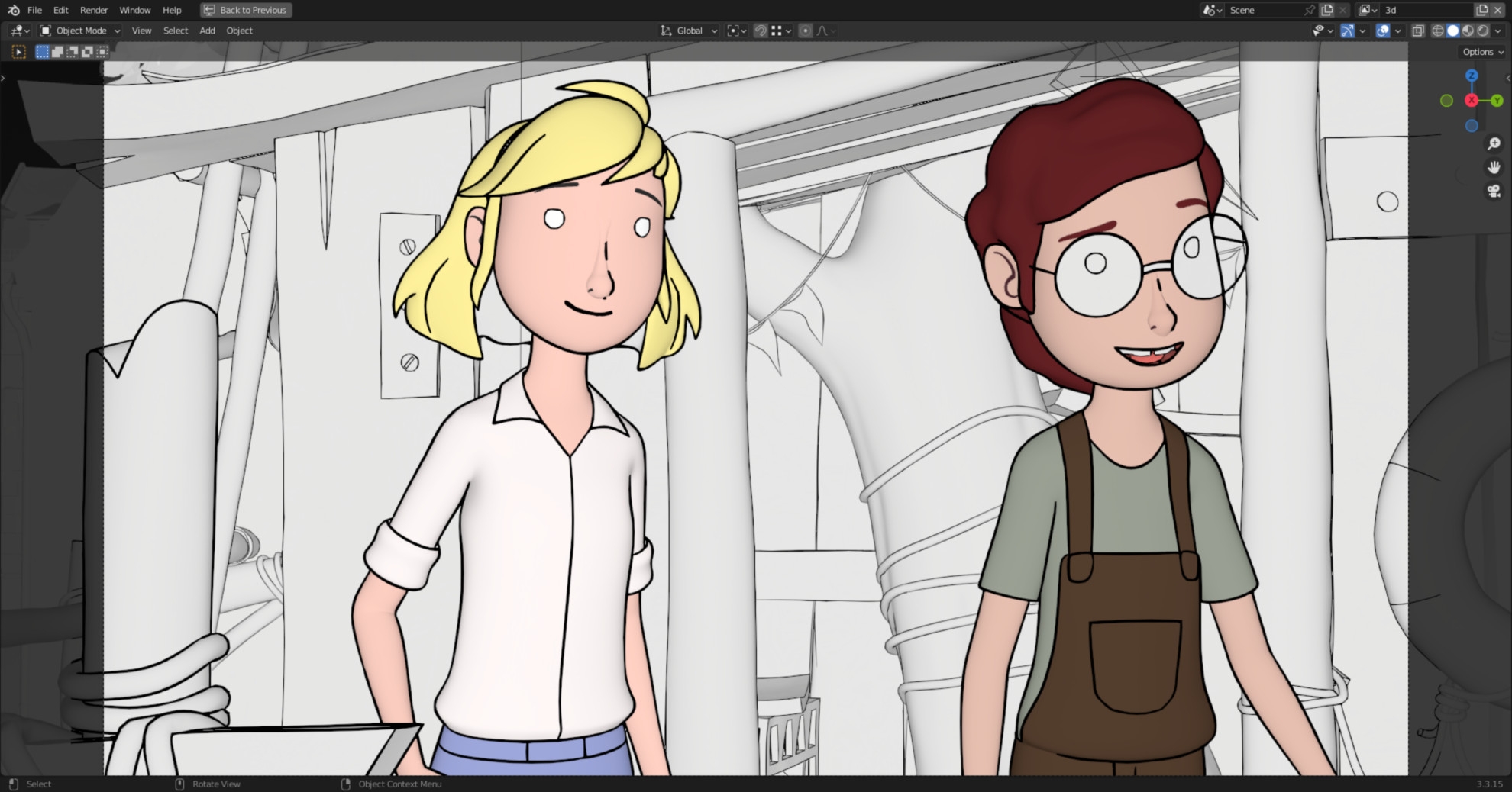 Der Look im Blender Viewport