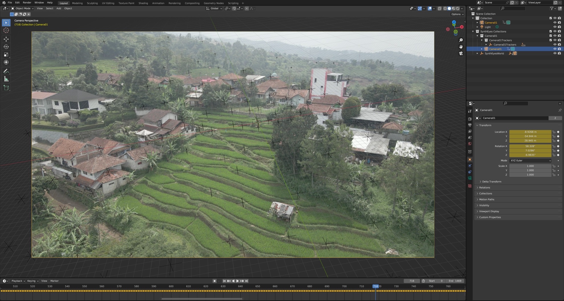 In Blender kommt alles mit Hilfe von Python an.
