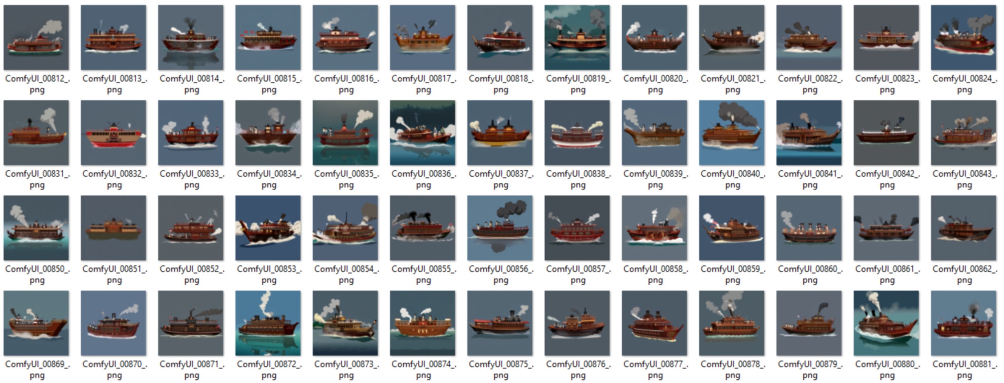 Und das waren die Resultate