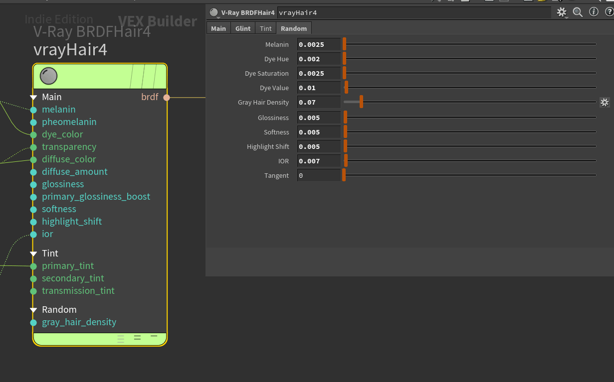 Vrays Hairshader bietet mannigfaltige Einstellungsmöglichkeiten sowie ergänzende Nodes, die Zeit sparen.